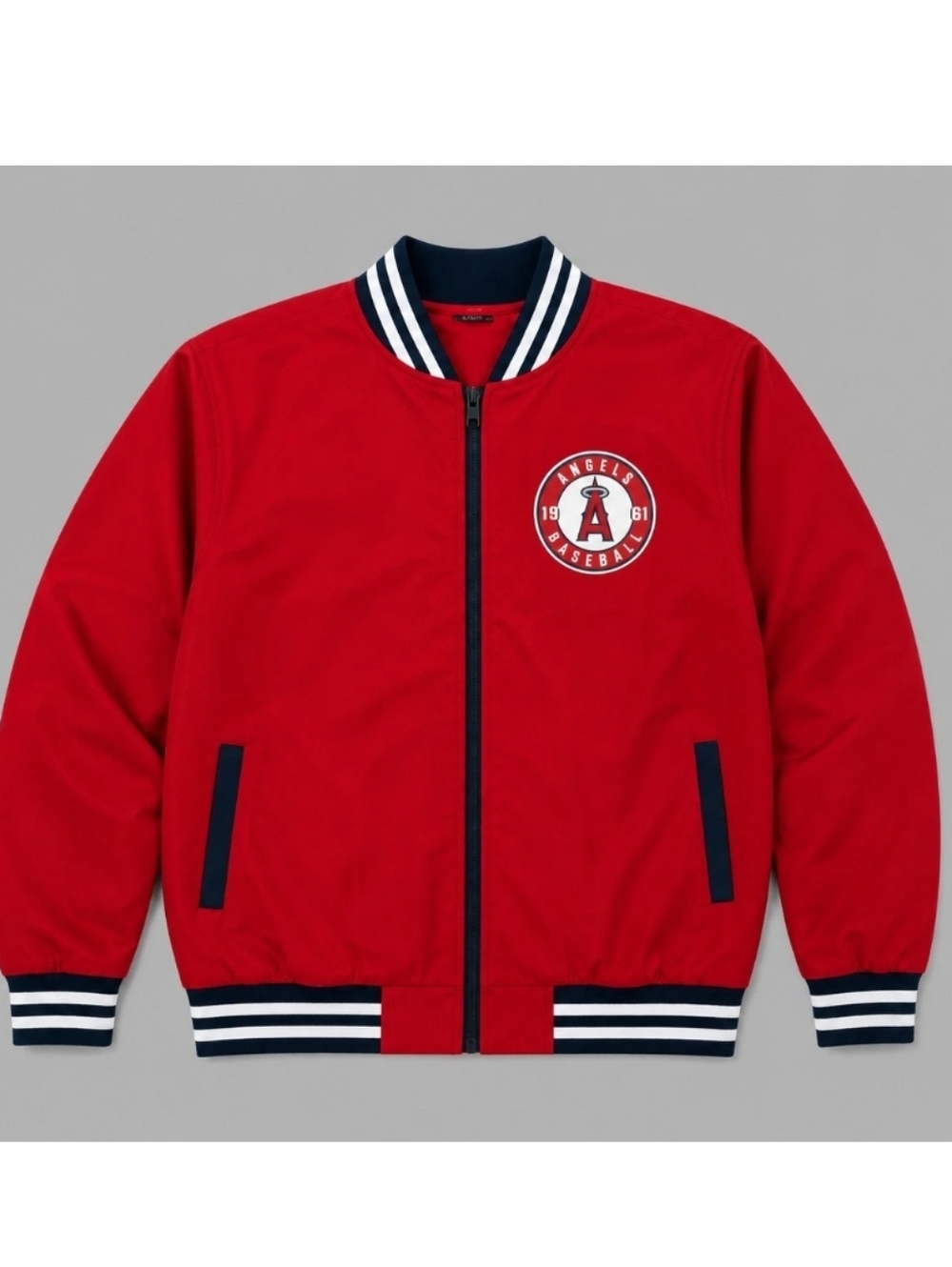 Los Angeles Angels Bomber Jacket XL Red SGA 2026 Stadium Giveaway Windbreaker